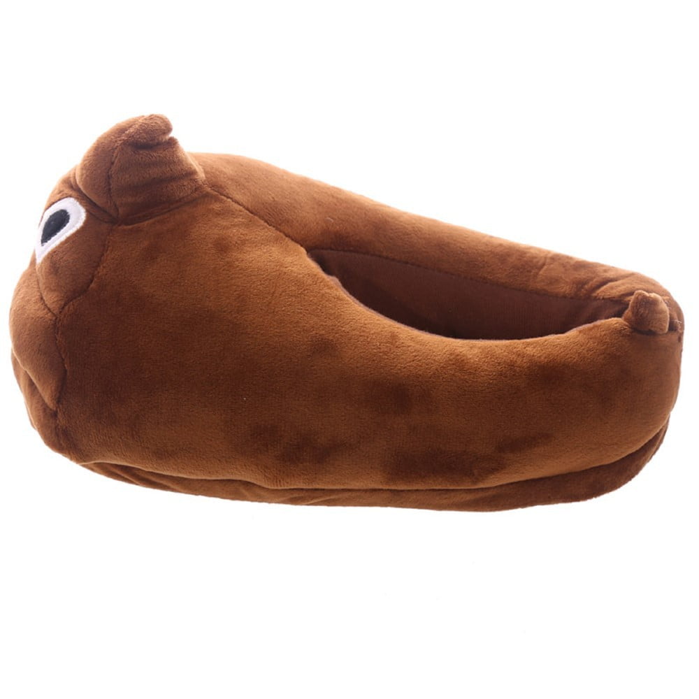 Pantoufles Emoji Poop