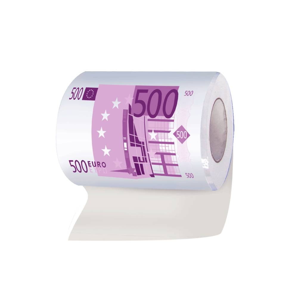 Papier toilettes 500 euros