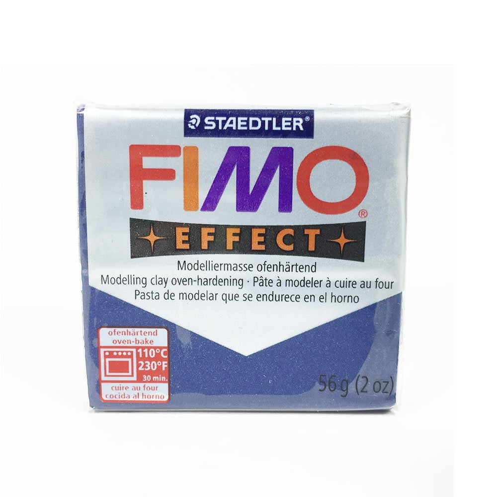 Pâte Fimo effect bleu saphir