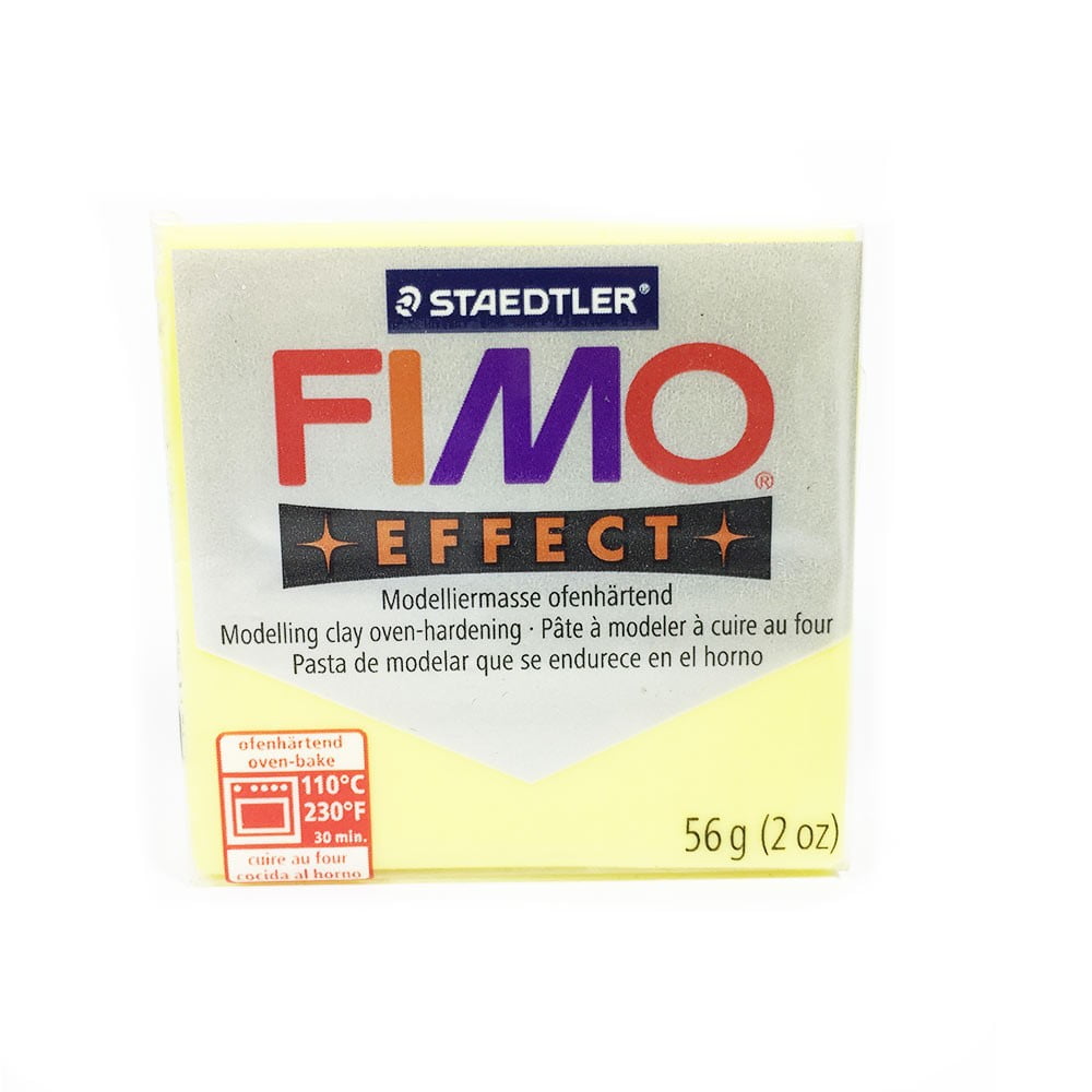 Pâte Fimo effect jaune amarillo