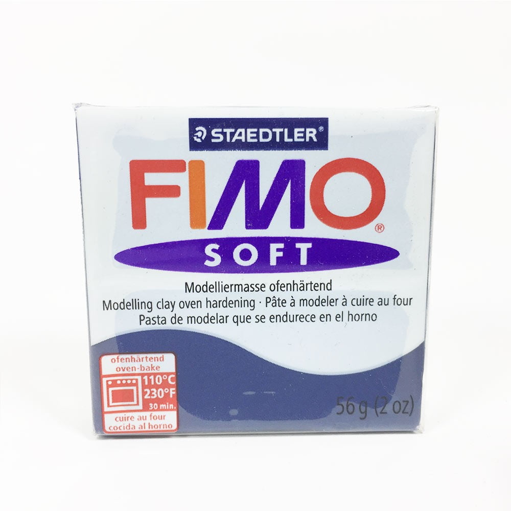 Pâte Fimo soft bleu windsor