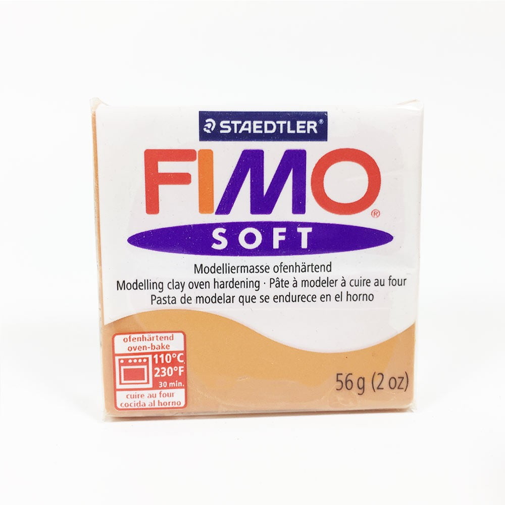 Pâte Fimo soft  cognac