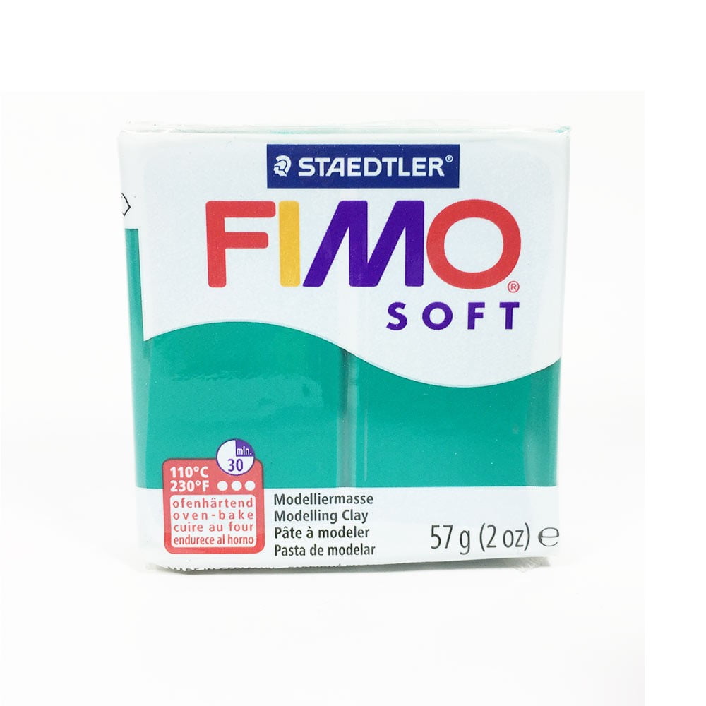 Pâte Fimo soft émeraude