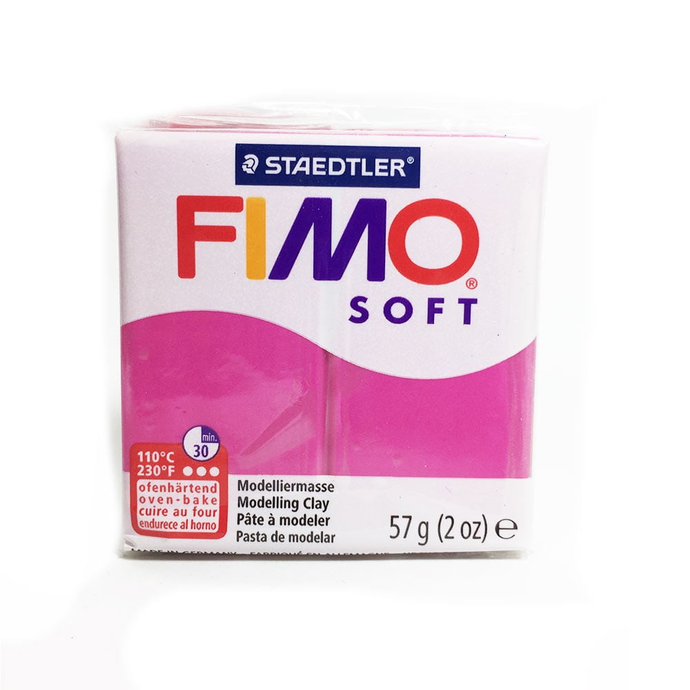Pâte Fimo soft framboise