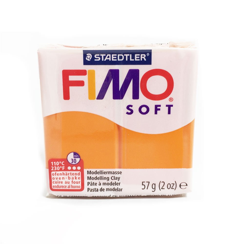 Pâte Fimo soft orange tangerine