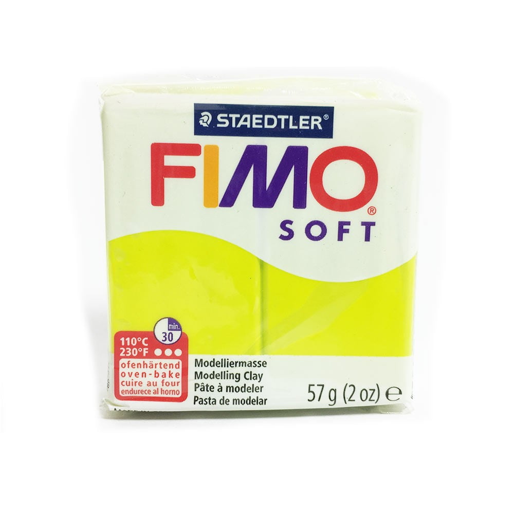 Pâte Fimo soft vert lemon