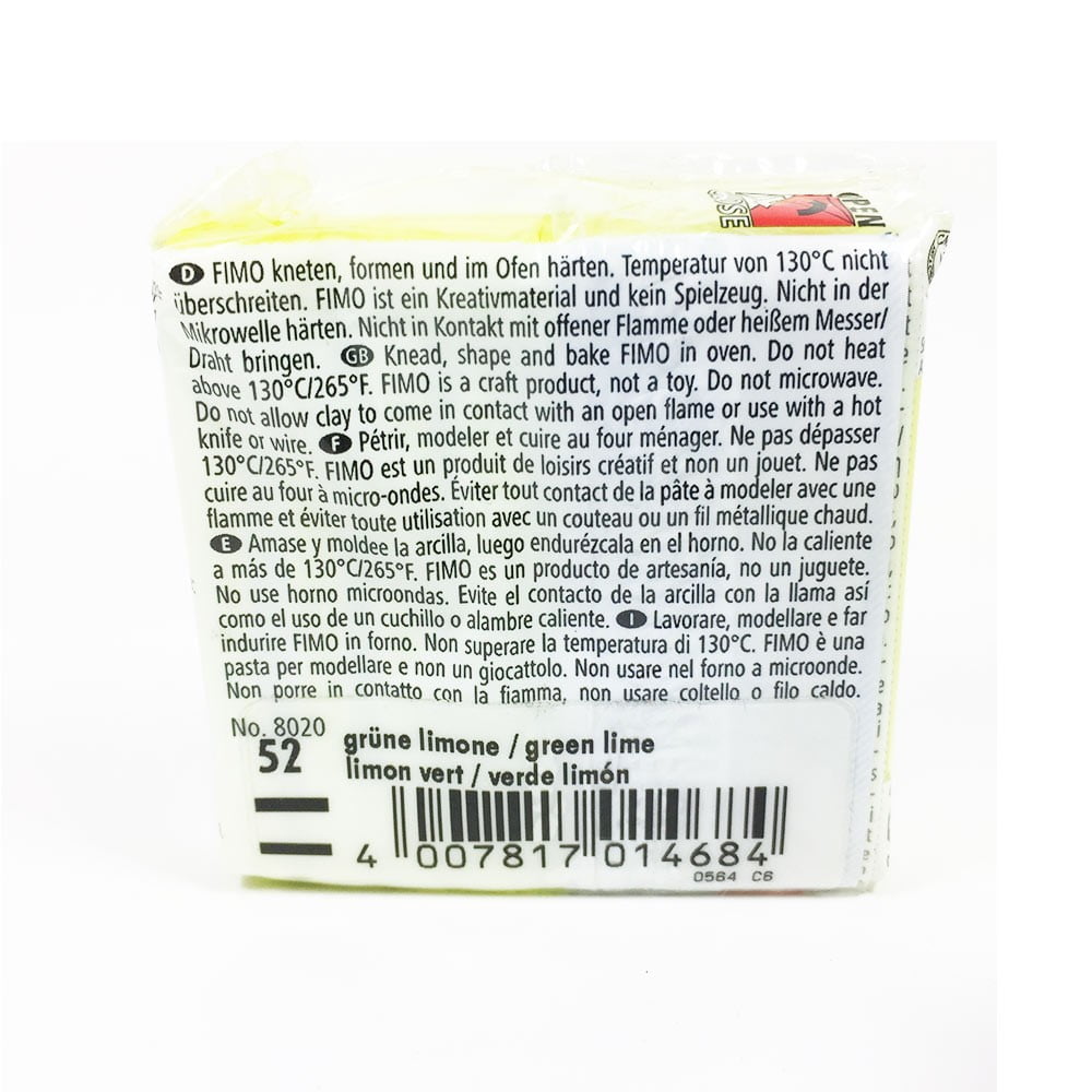 Pâte Fimo soft vert lemon
