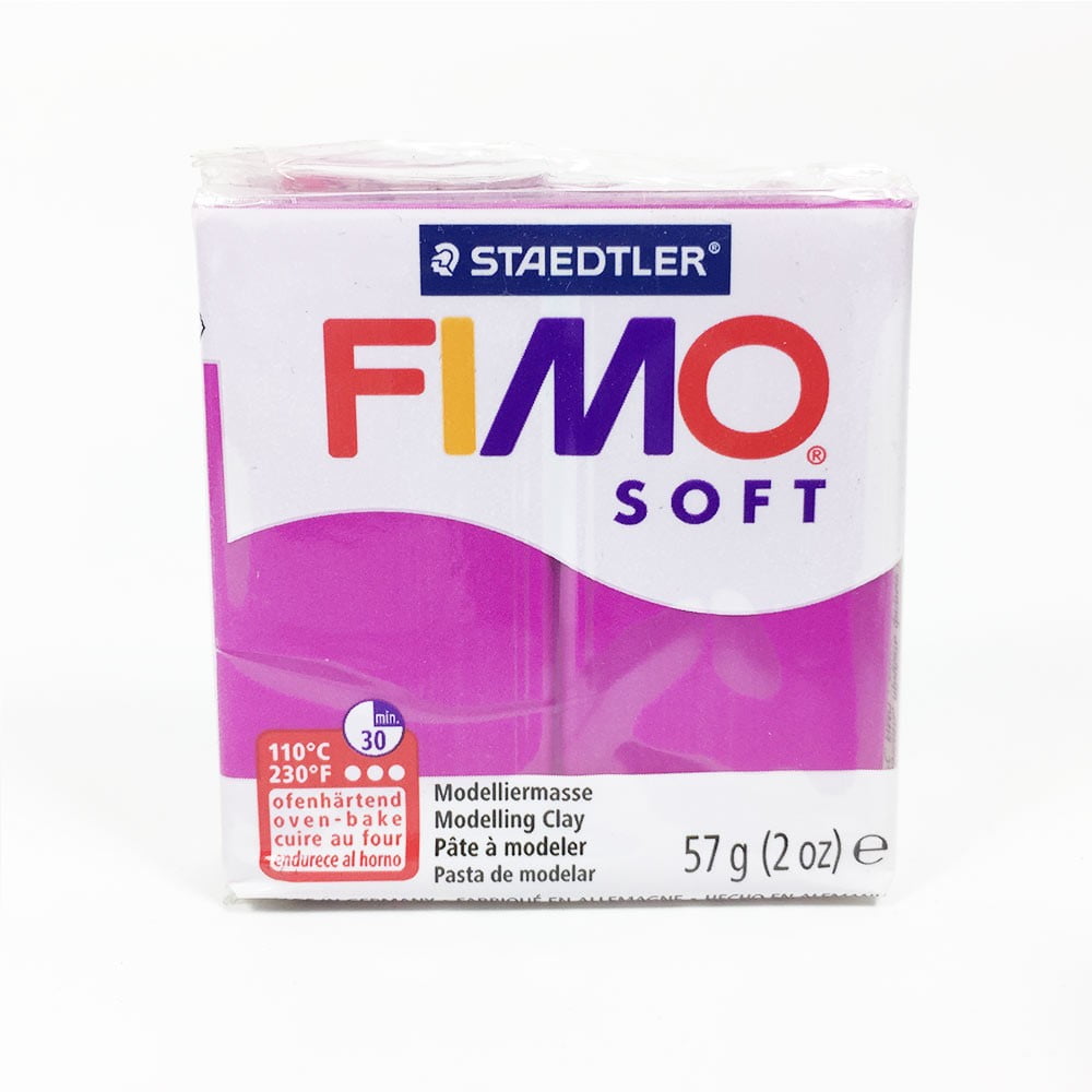 Pâte Fimo soft violet pourpre