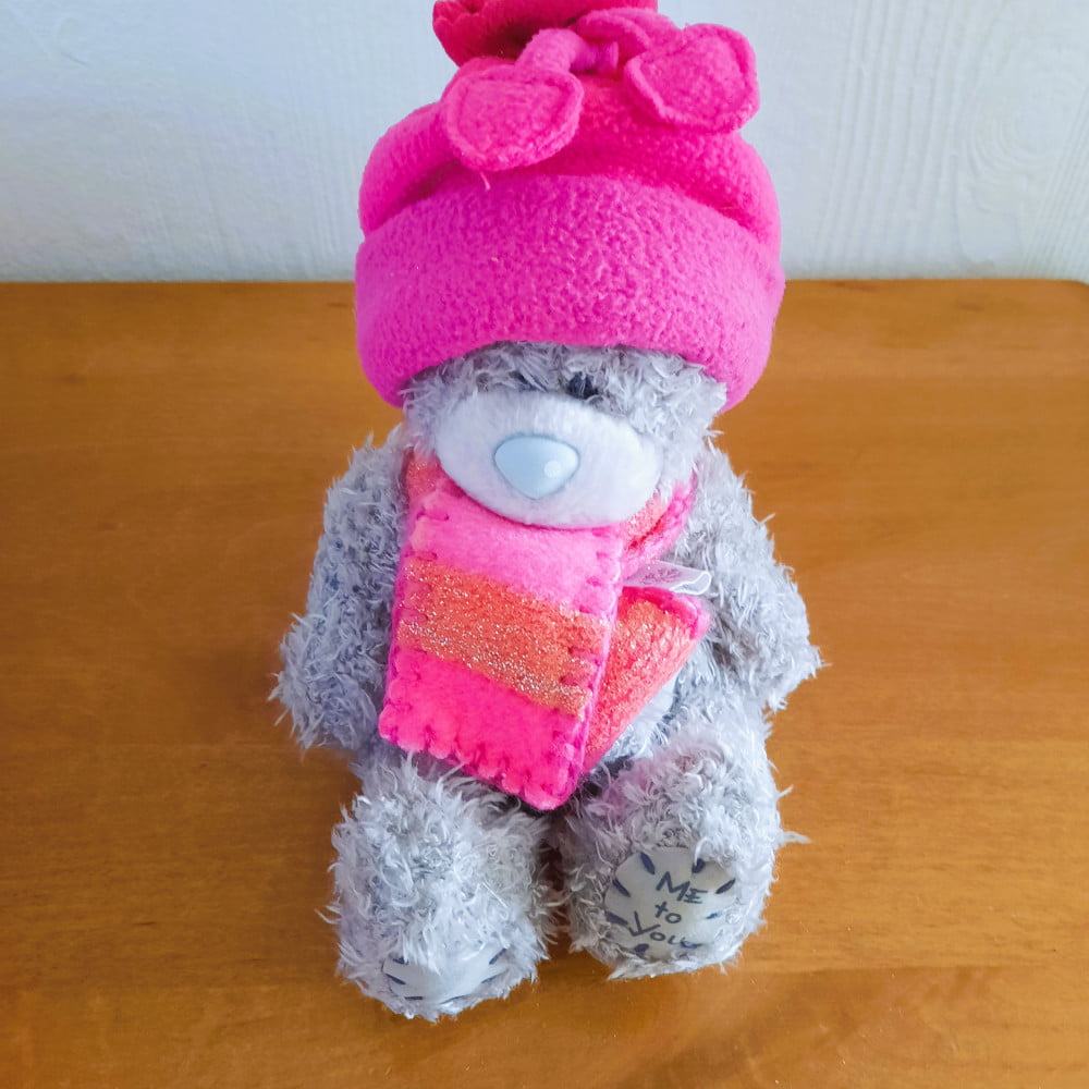 Peluche Me to You hiver 15 cm Rose