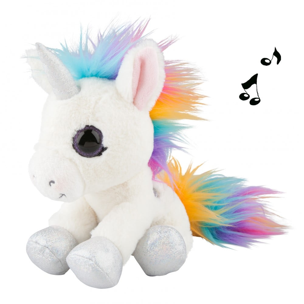 Peluche Sonore Licorne 18 cm