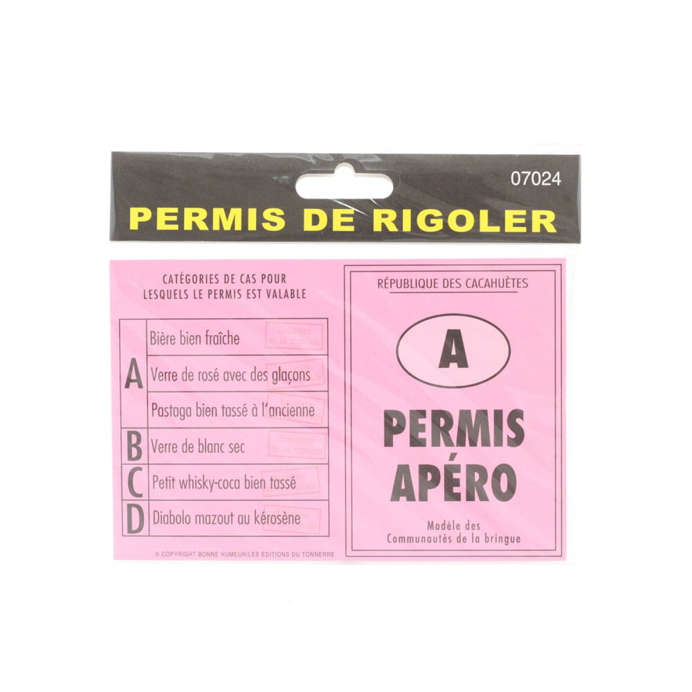 Permis Apéro