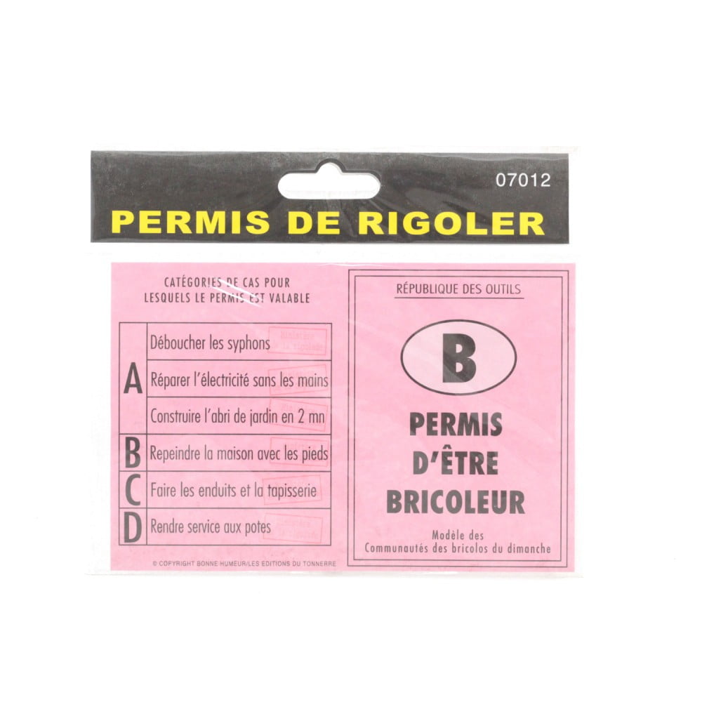 Permis Bricoleur