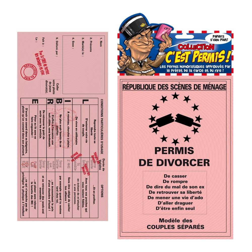 Permis de divorcer