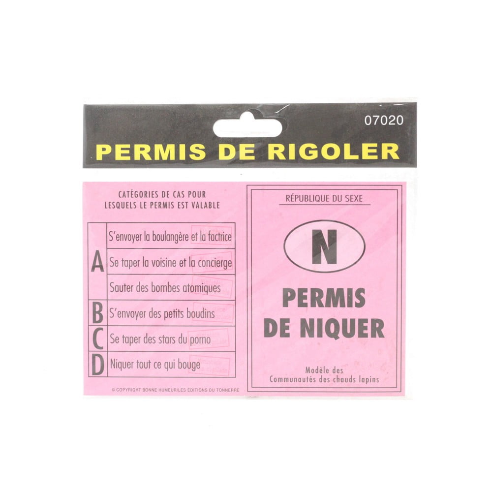 Permis de niquer