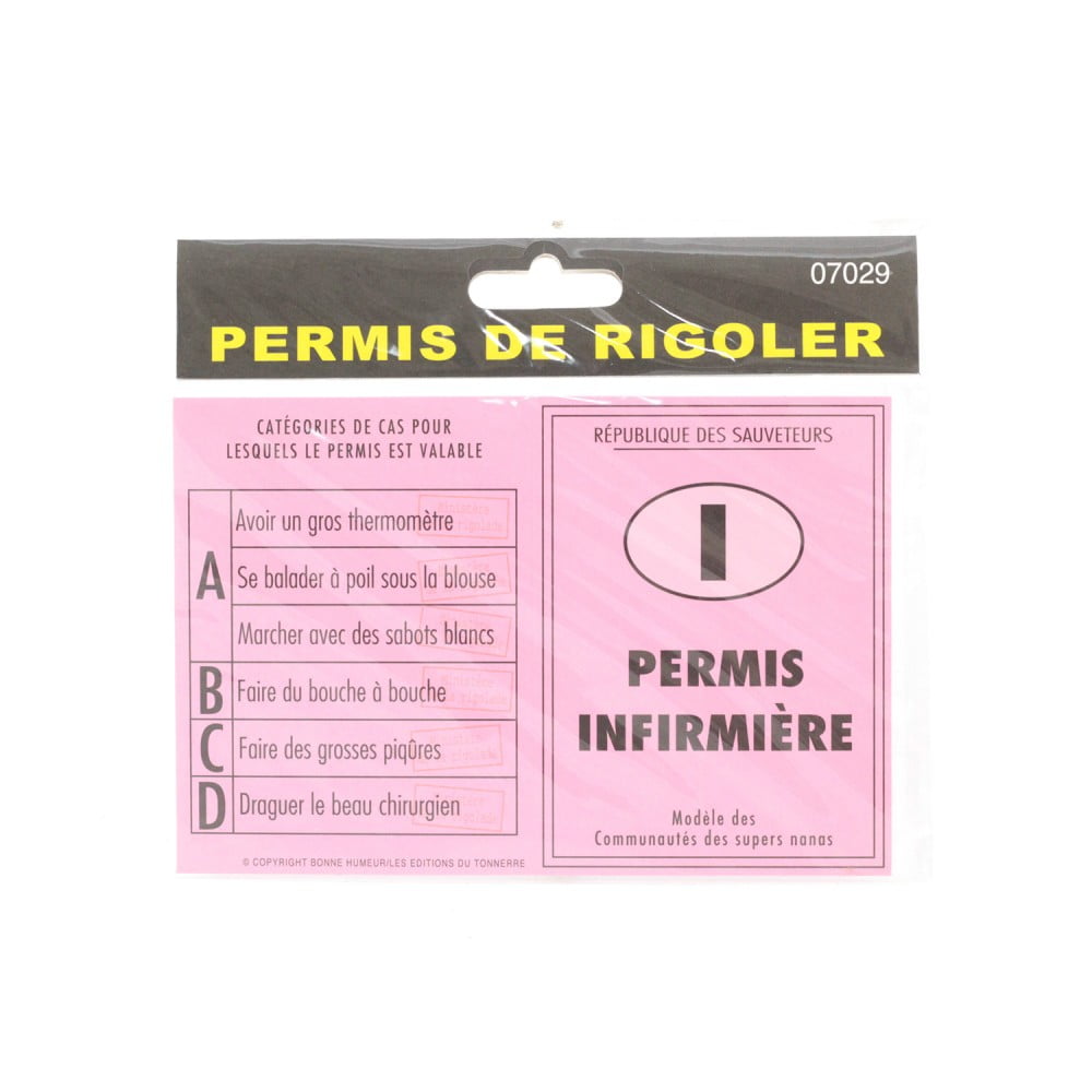 Permis Infirmière