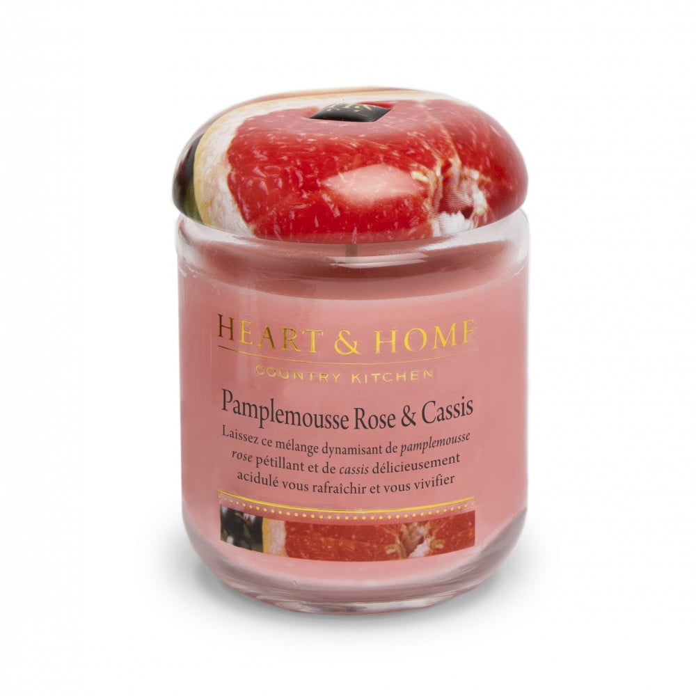 Petite jarre pamplemousse rose et cassis