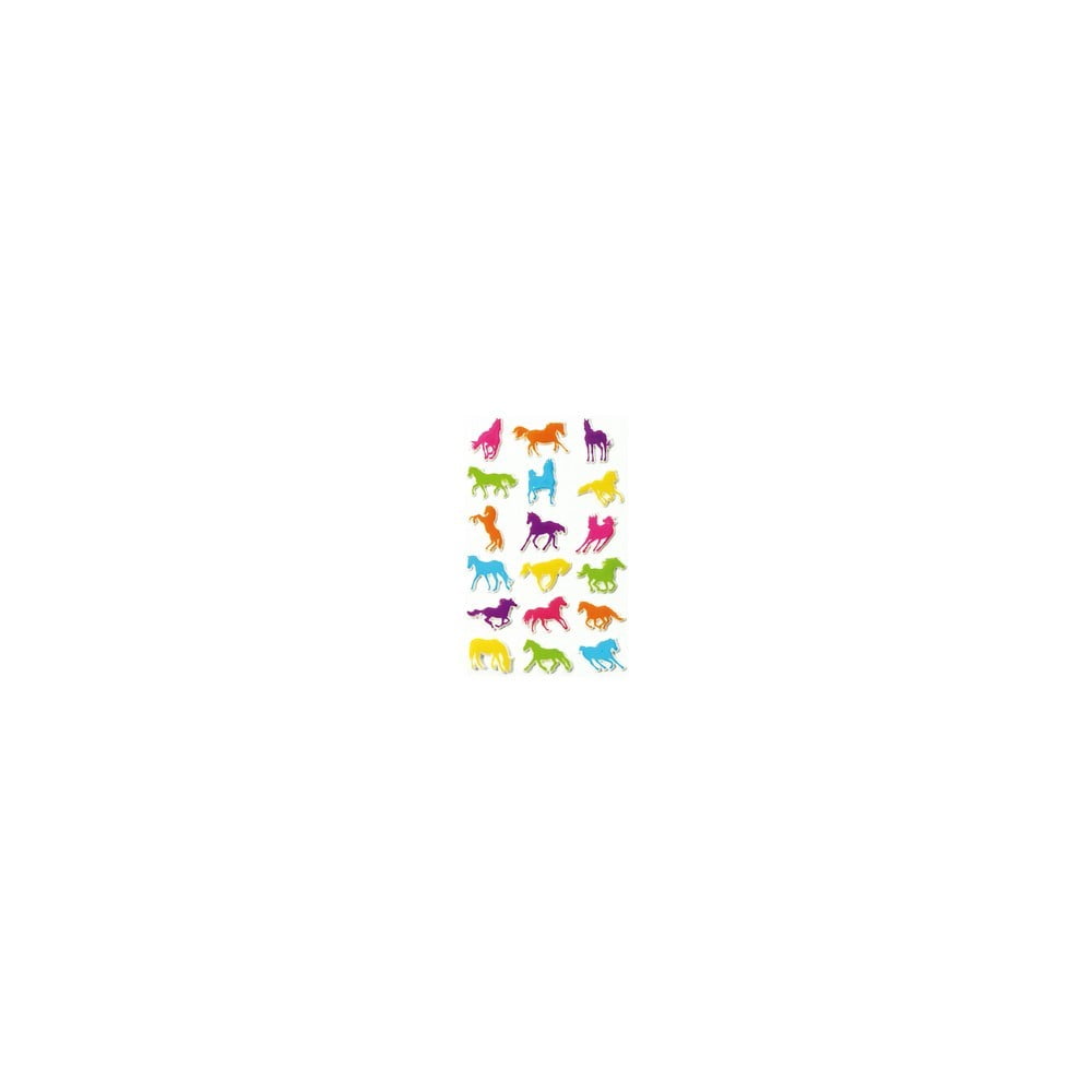 Planche de stickers Chevaux