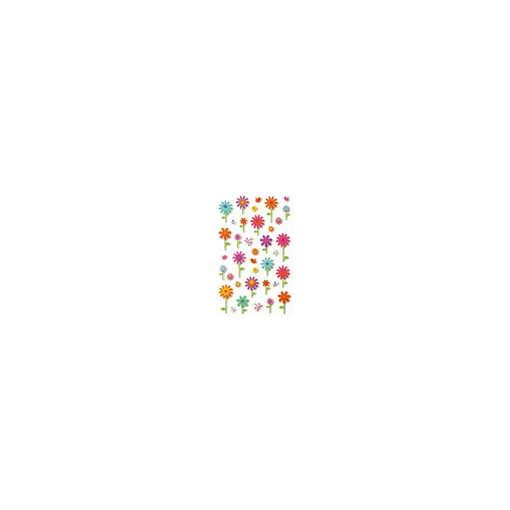Planche de stickers Fleurs