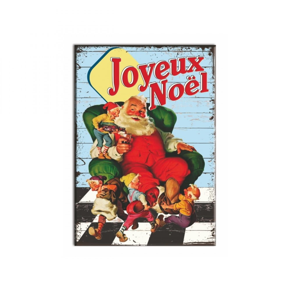 Plaque carton vintage Noël 4