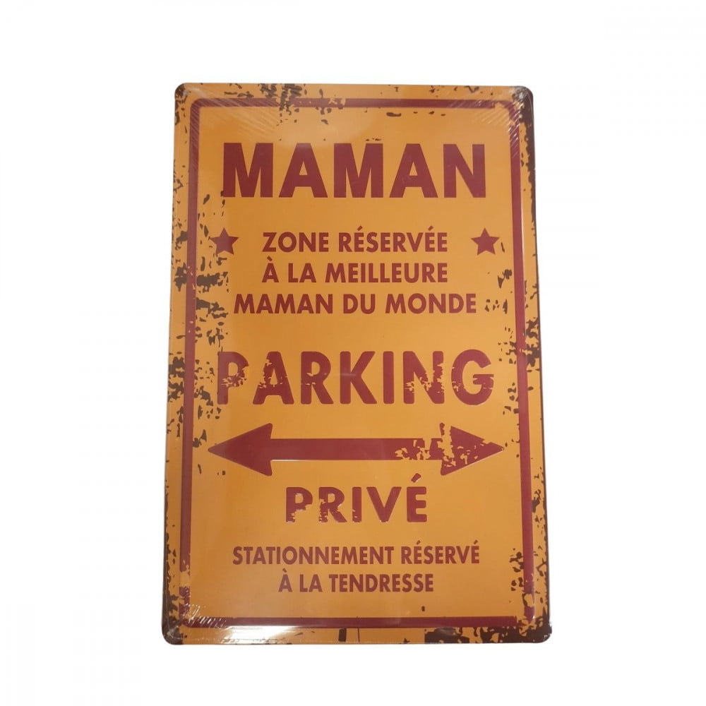Plaque de porte Maman