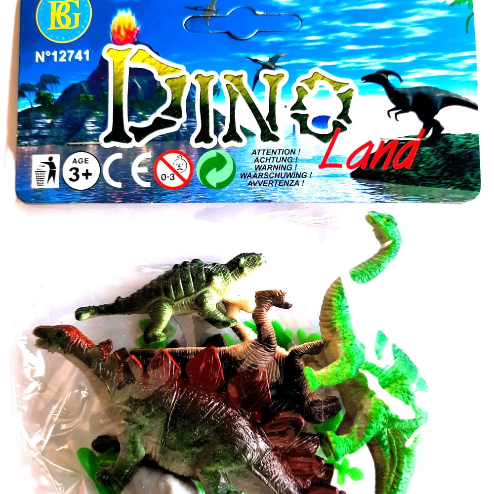 Pochette d'animaux Dino land