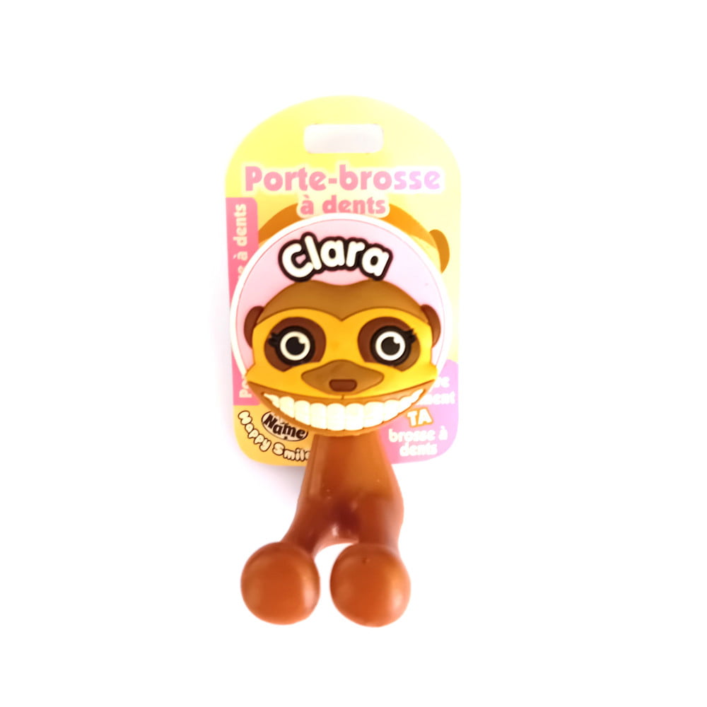 Porte brosse à dents Prénom Clara