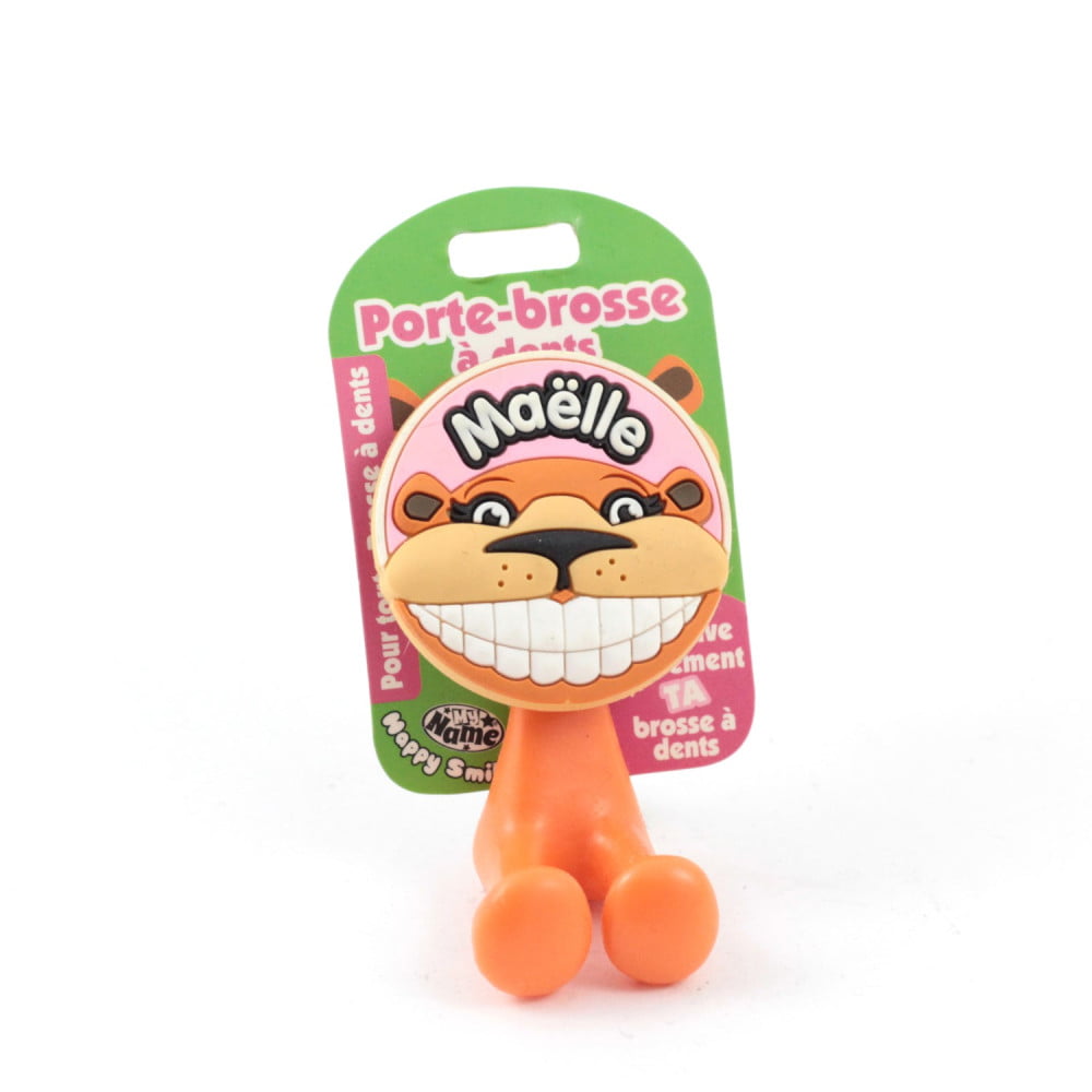 Porte brosse à dents Prénom Maëlle