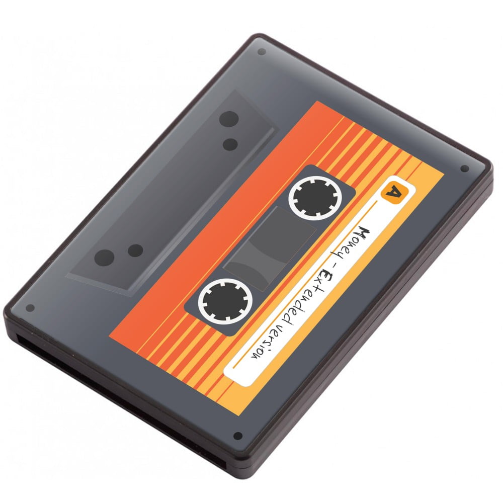 Porte carte magnétique 2 cartes cassette vintage