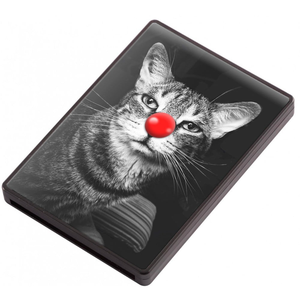 Porte carte magnétique 2 cartes Chat