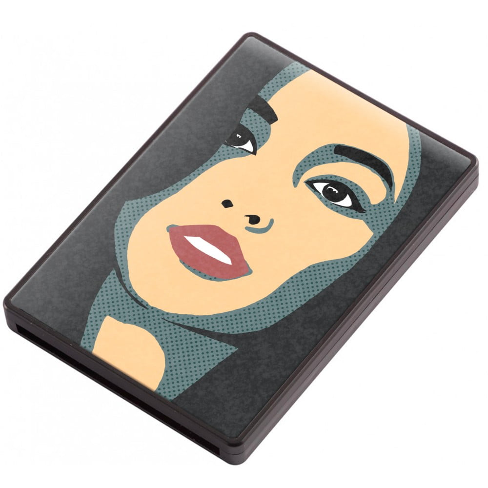 Porte carte magnétique 6 cartes Visage