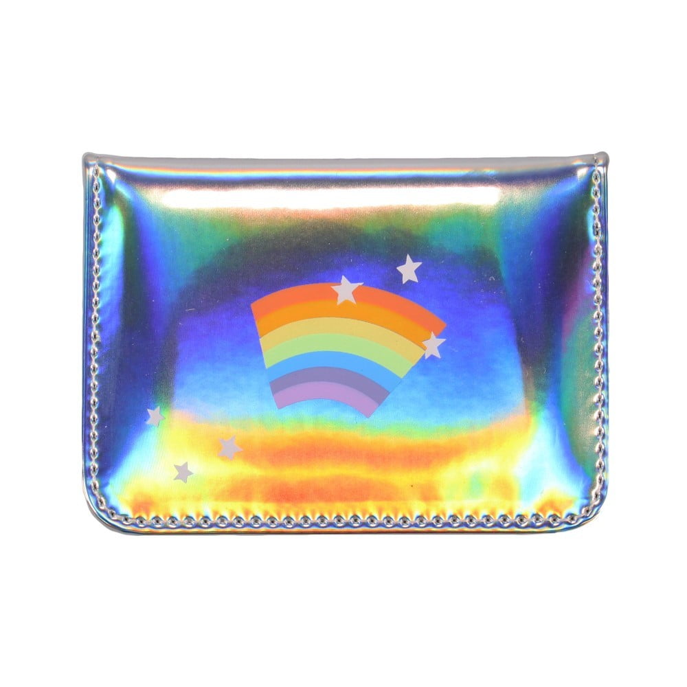 Porte cartes Licorne PVC brillant