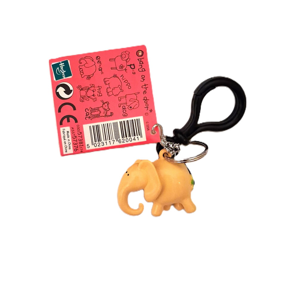 Porte Clés Santoro éléphant orange