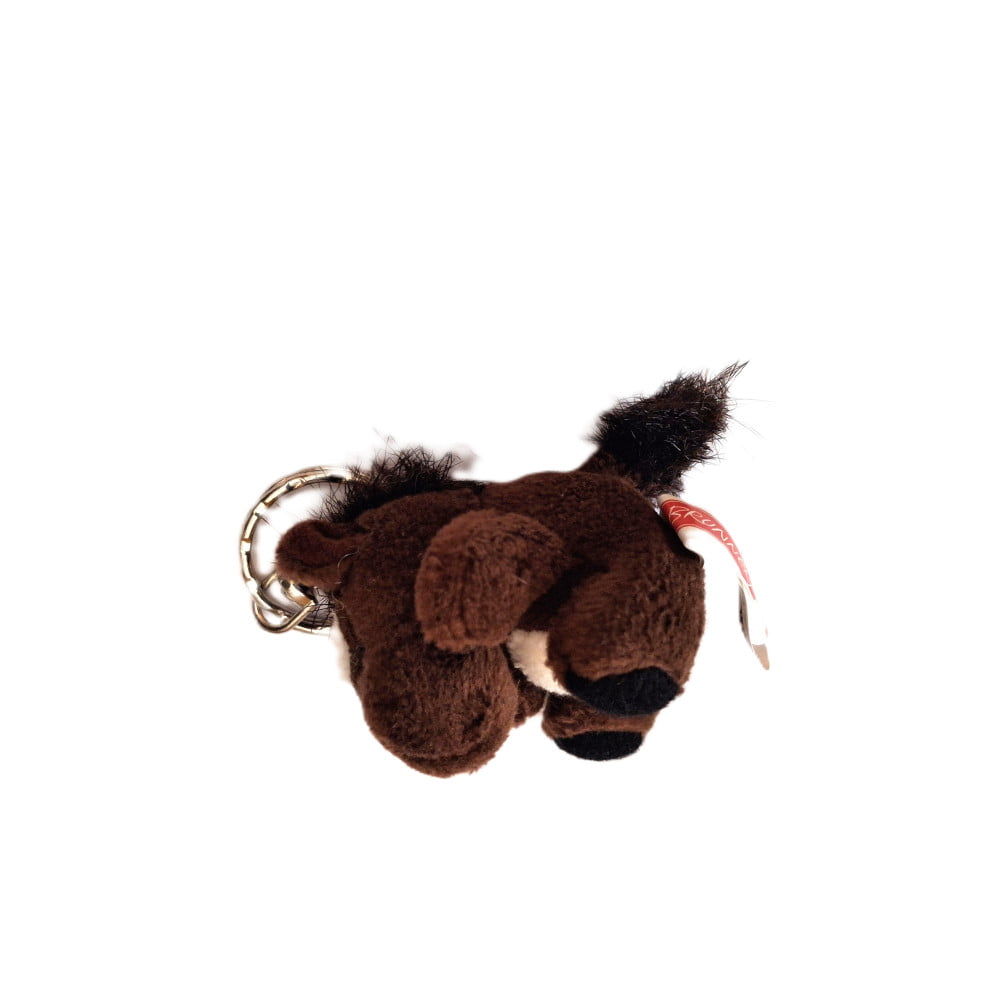 Porte-clés cheval en boite métal
