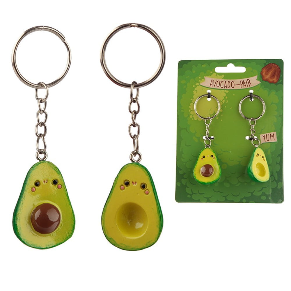 Porte clés Kawai avocat 2 parties