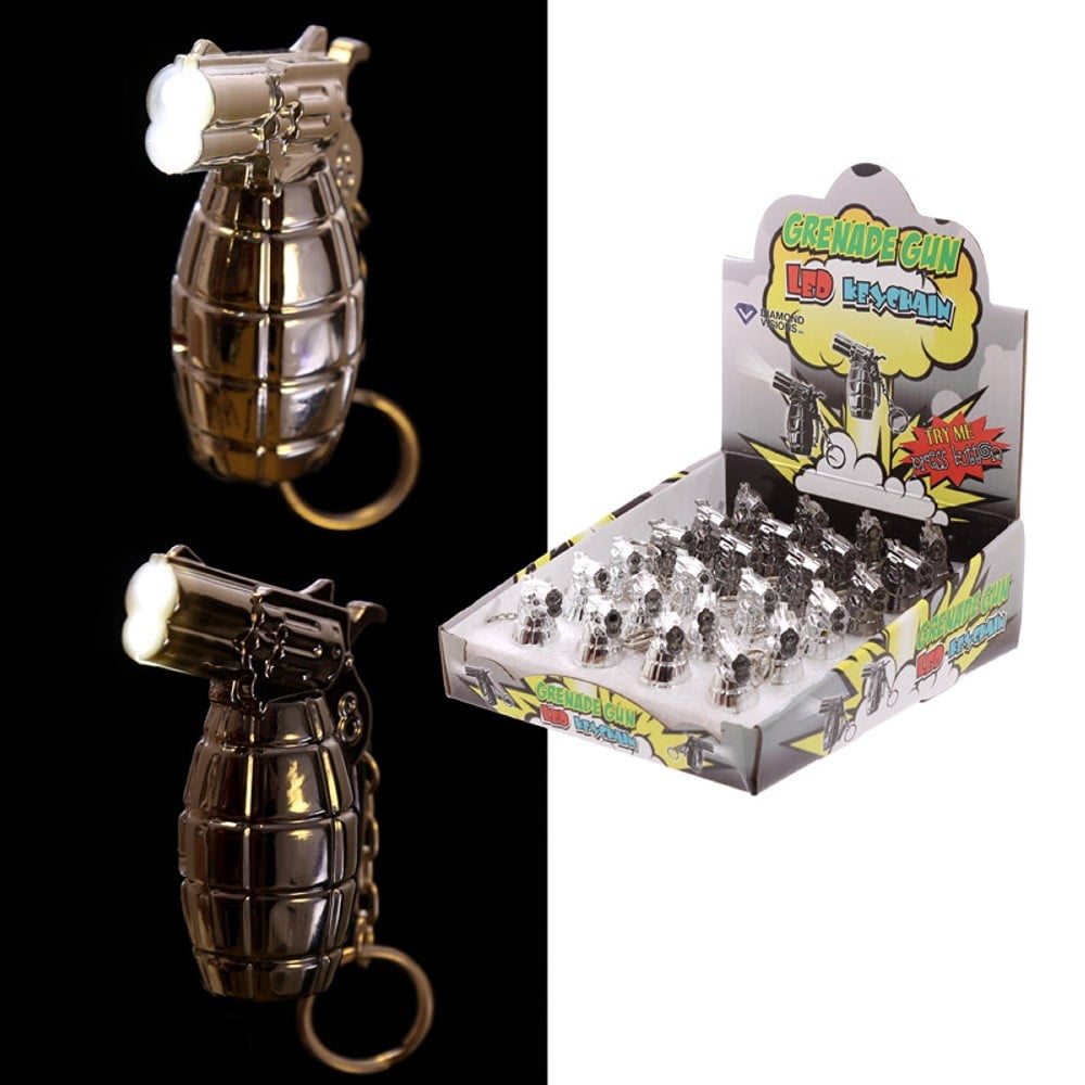 Porte Clés Lampe Grenade