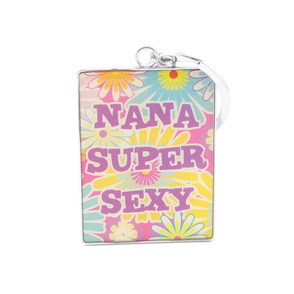 Porte clés métal Nana super sexy