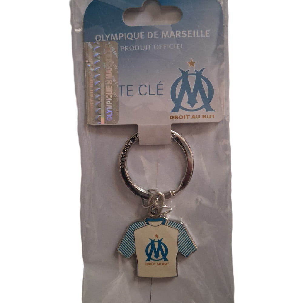 Porte clés O.M. Maillot logo