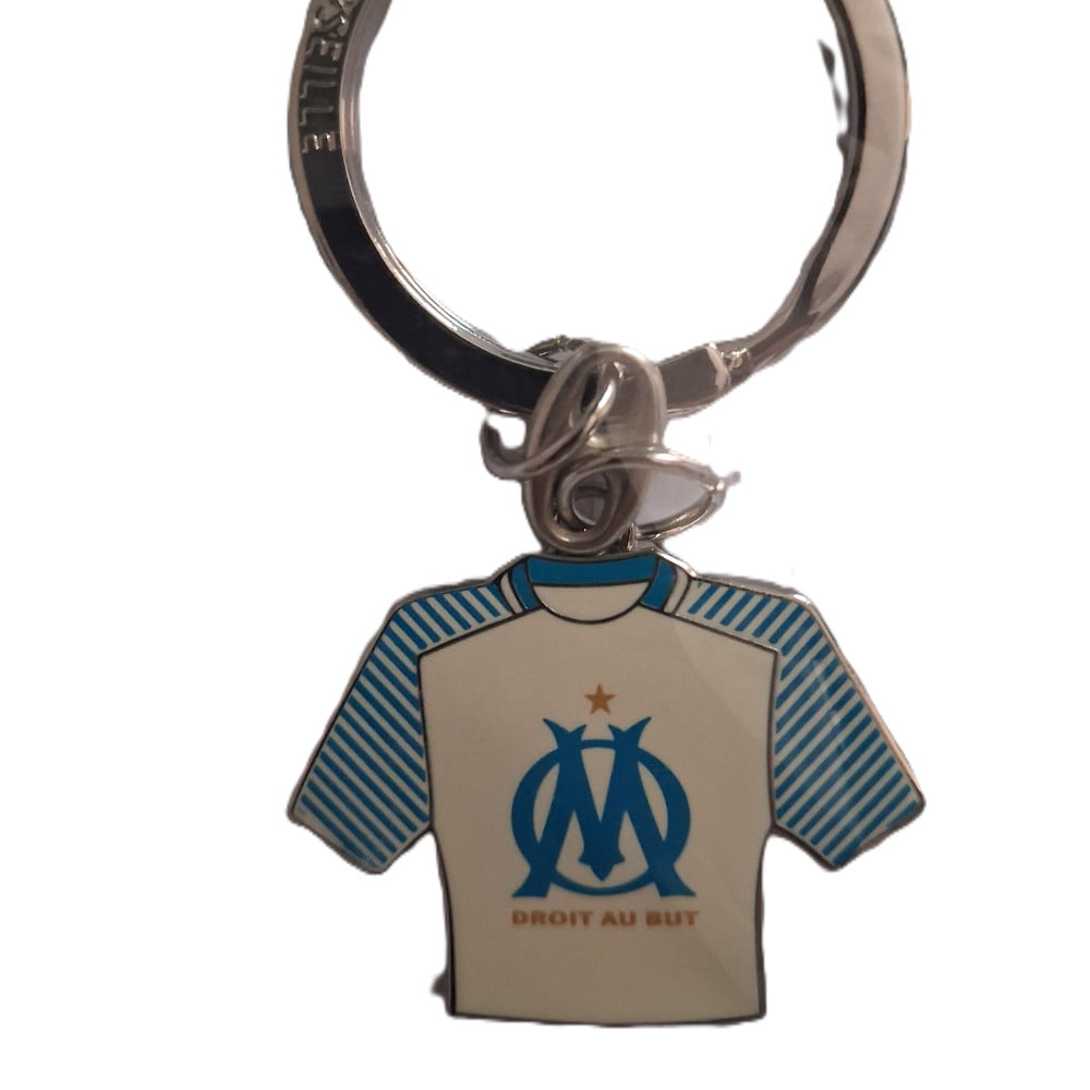 Porte clés O.M. Maillot logo