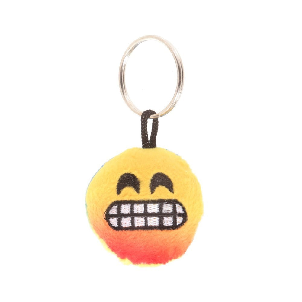 Porte Clés Emoji arc en ciel grimace