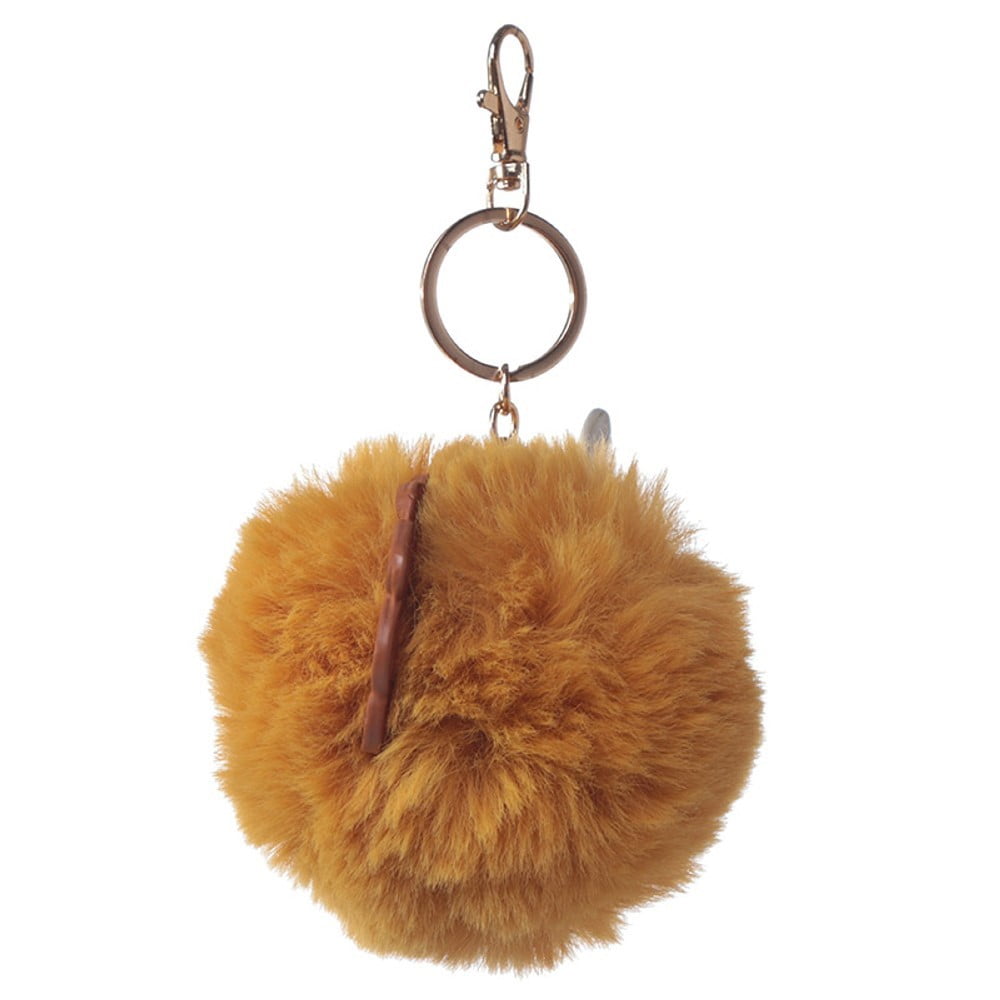 Porte clés pompon Alpaga lama