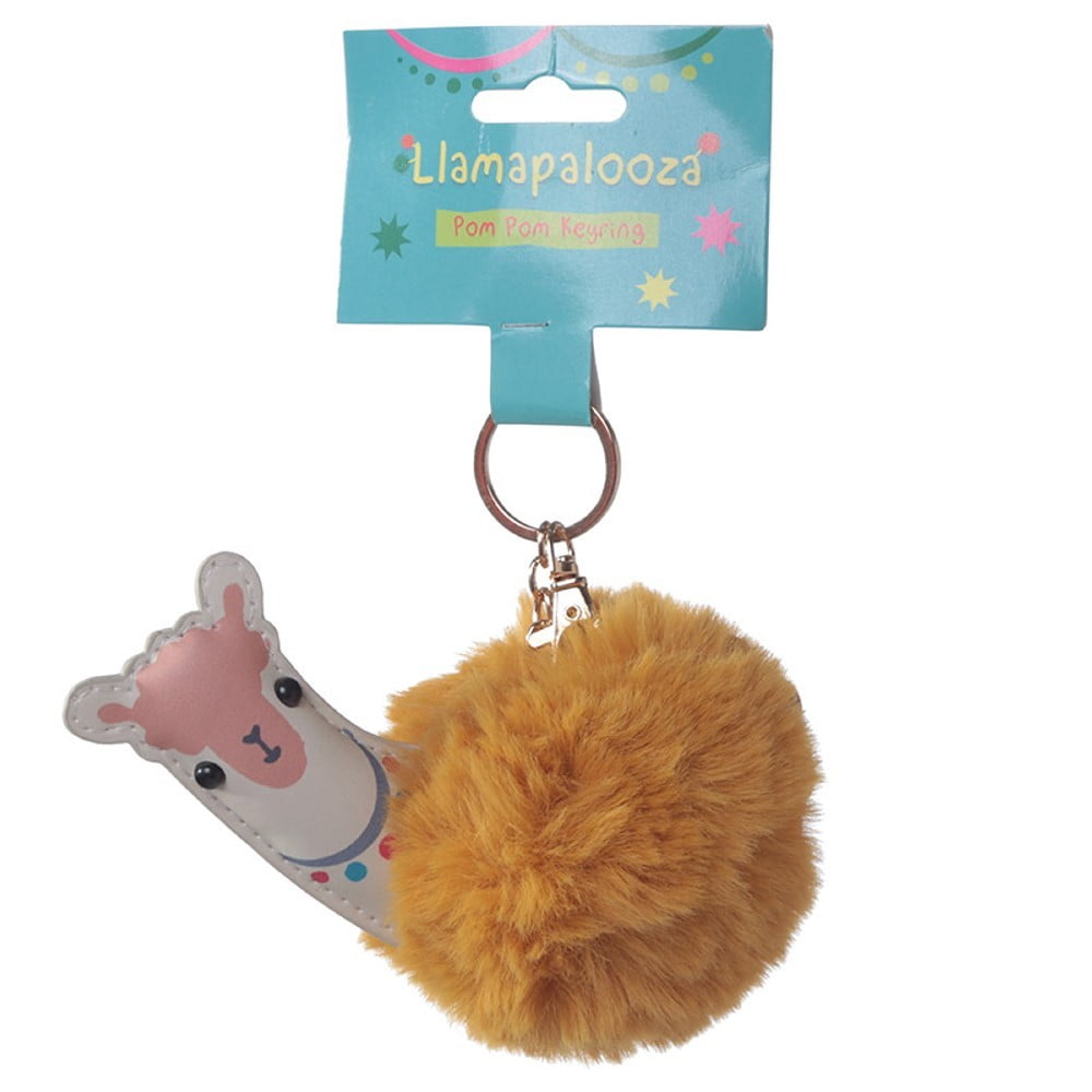 Porte clés pompon Alpaga lama