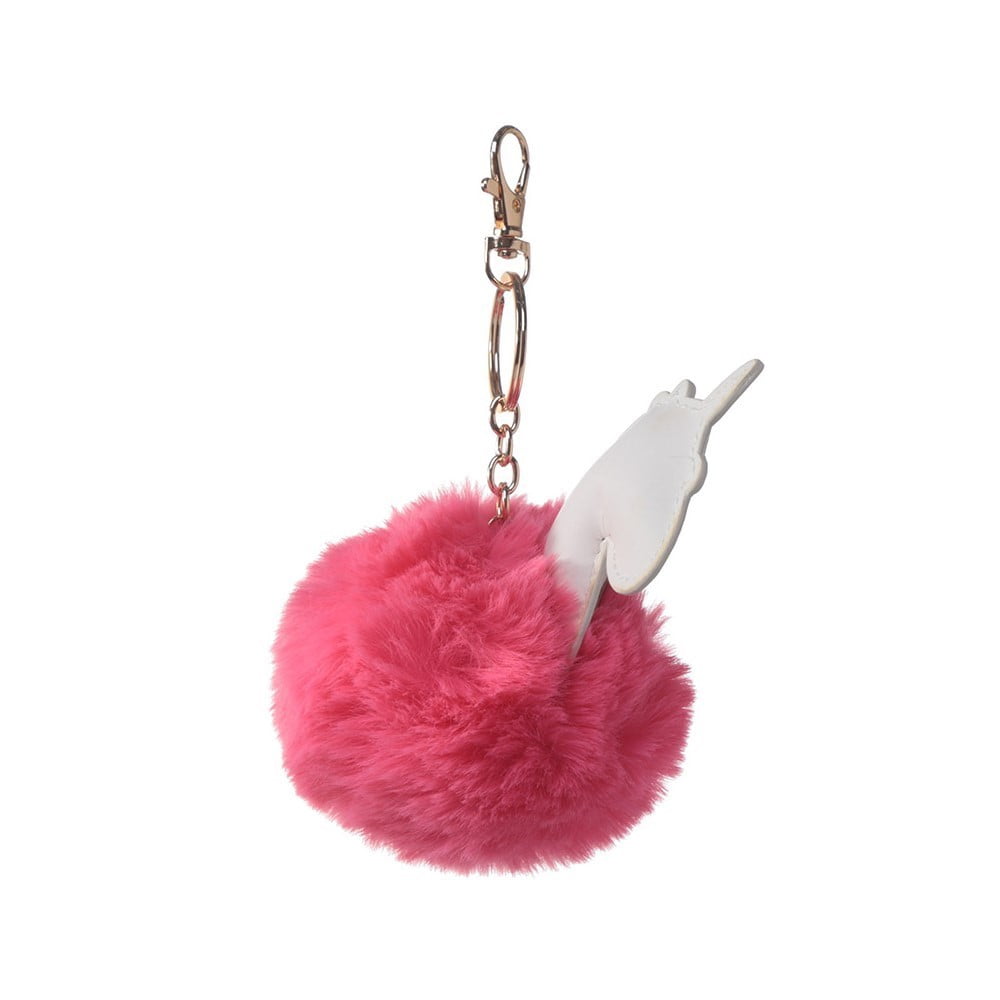 Porte Clés pompon Licorne