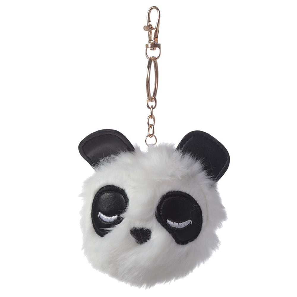 Porte clés pompon Panda