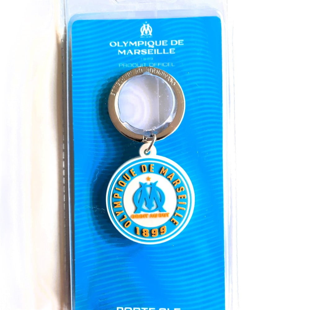 Porte clés PVC logo O.M.