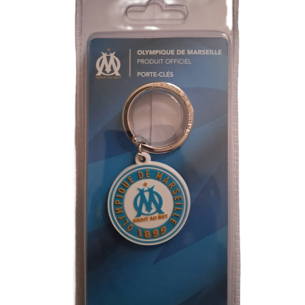 Porte clés PVC logo O.M.