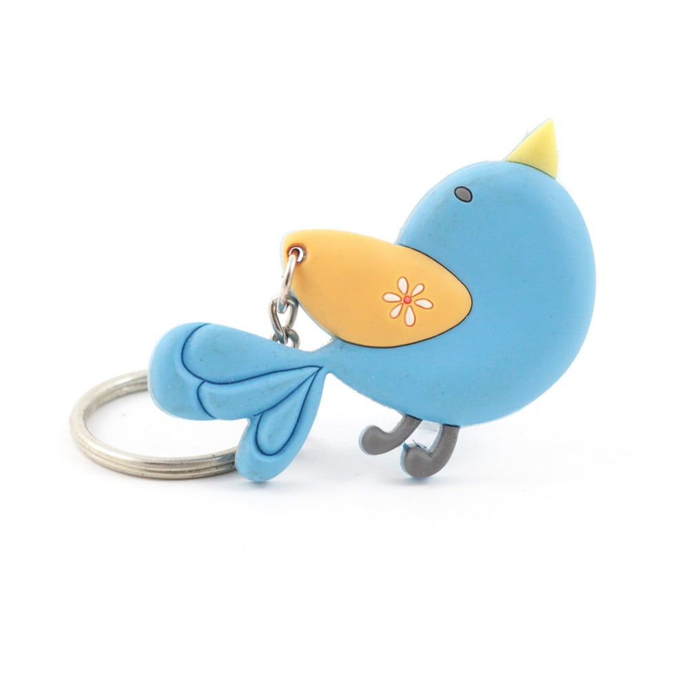 Porte clés PVC Oiseau