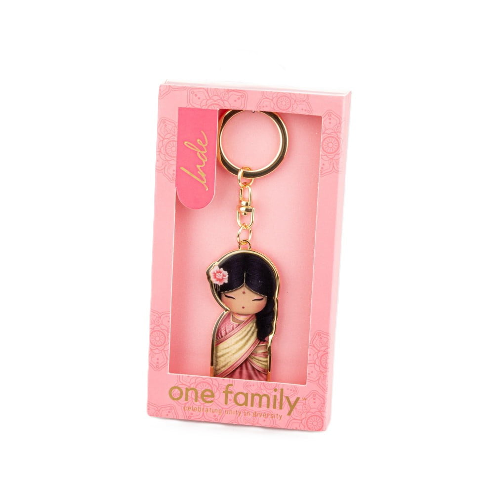 Porte-clés Saira Inde – Collection One Family