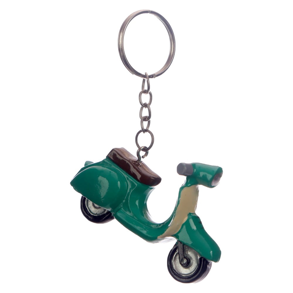 Porte clés Scooter vespa vert