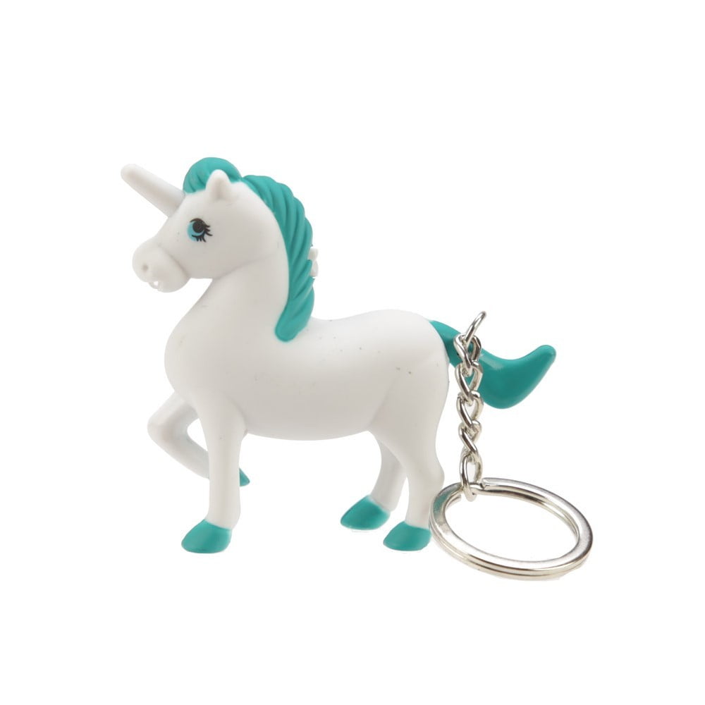 Porte clés sonore Licorne vert