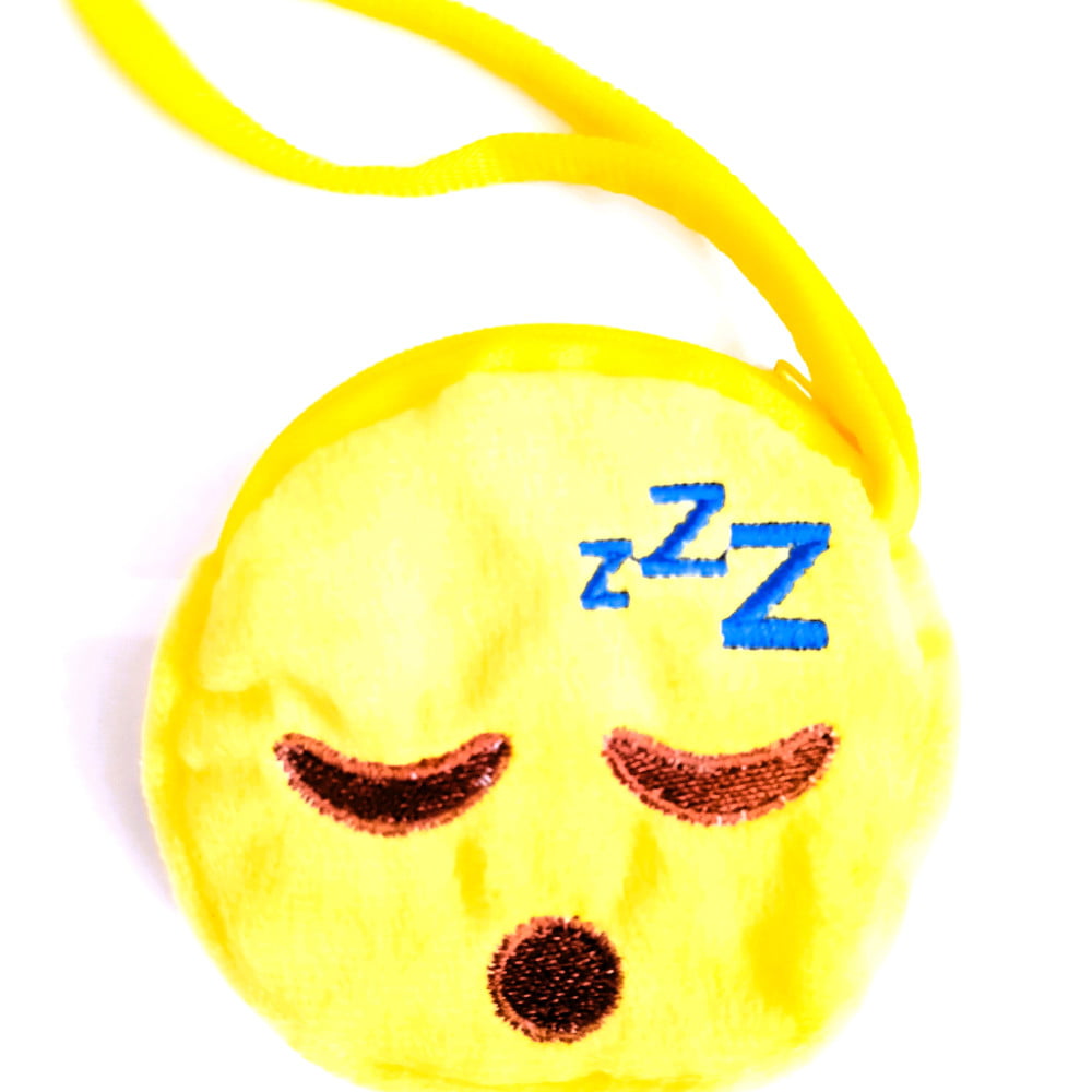 Porte monnaie peluché Emoji dormeur